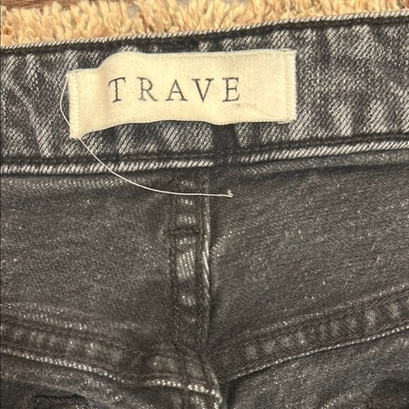 Chic Gray Button-Fly Jeans - Picture 3 of 5